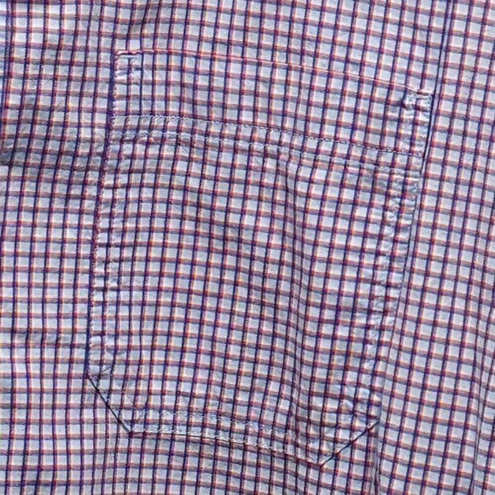 Columbia Long Sleeve Casual Button Checkered Shirt - LARGE - Picture 5 of 12